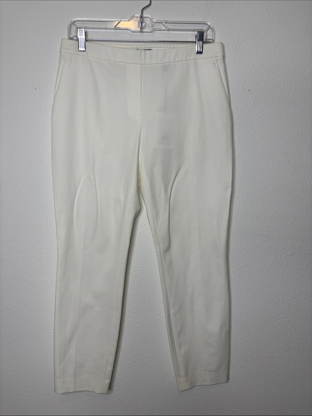 Theory Cream Ankle Cropped Women's Pants